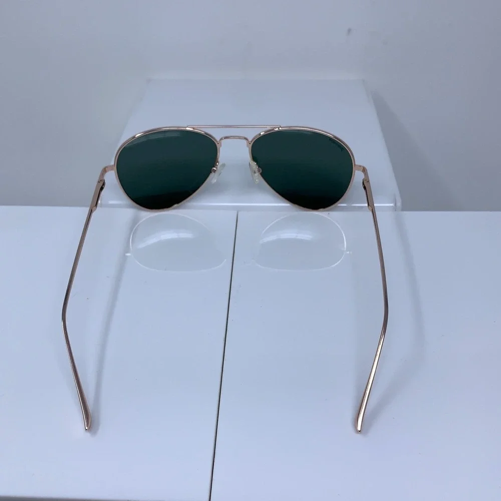Peppers Unisex Maverick Polarized Aviator Sunglasses New